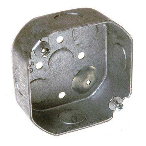 metal octagon box black|Octagonal Electrical Boxes .